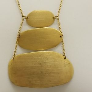 12 1/2" Banana Republic Stacked Pebble necklace